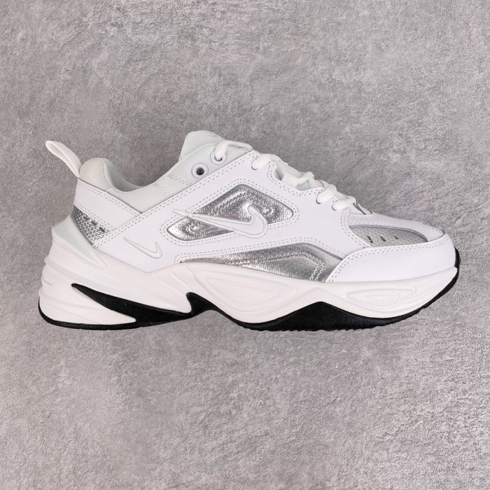 Nike M2K Tekno White Metallic Silver Black (W)