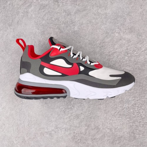 Nike Air Max 270 React Black Iron Grey University Red