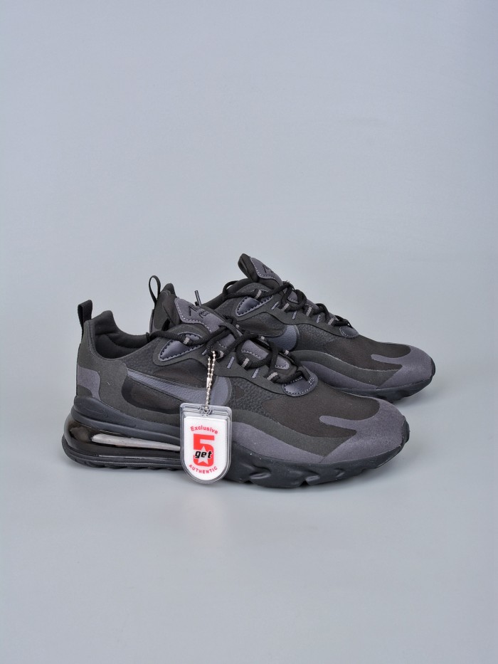 Nike Air Max 270 React Black Oil Grey