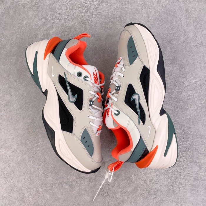 Nike M2K Tekno Light Bone Turf Orange