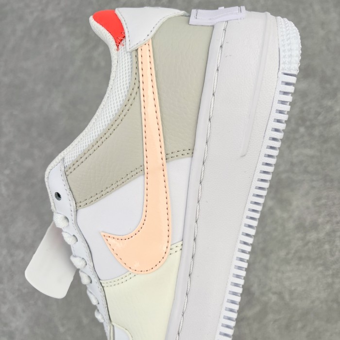 Nike Air Force 1 Low Shadow White Bright Mango (Women's)