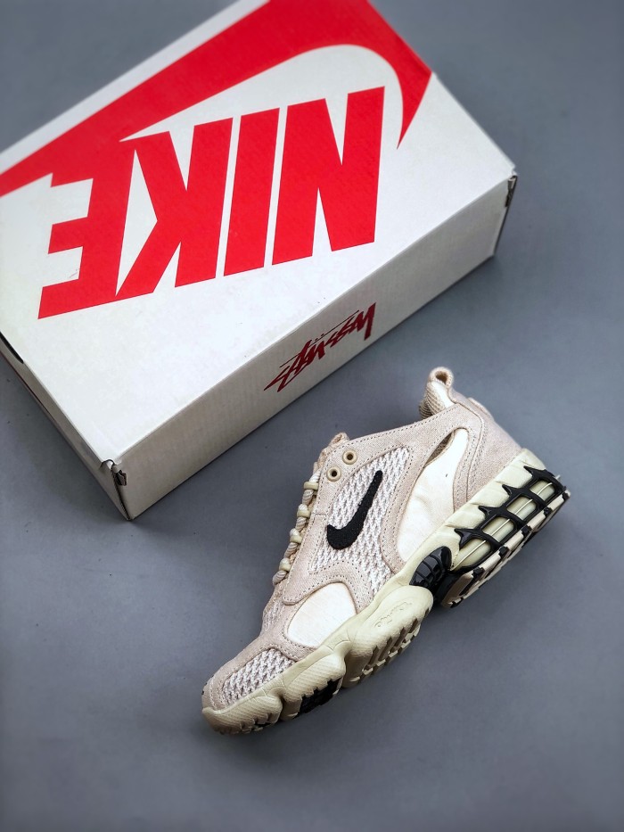 Nike Air Zoom Spiridon Cage 2 Stussy Fossil