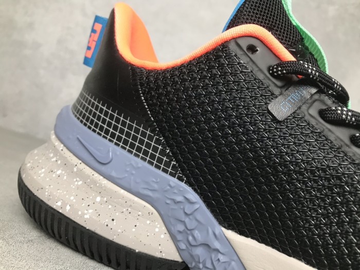 Nike LeBron Ambassador 13 Black Green Glow