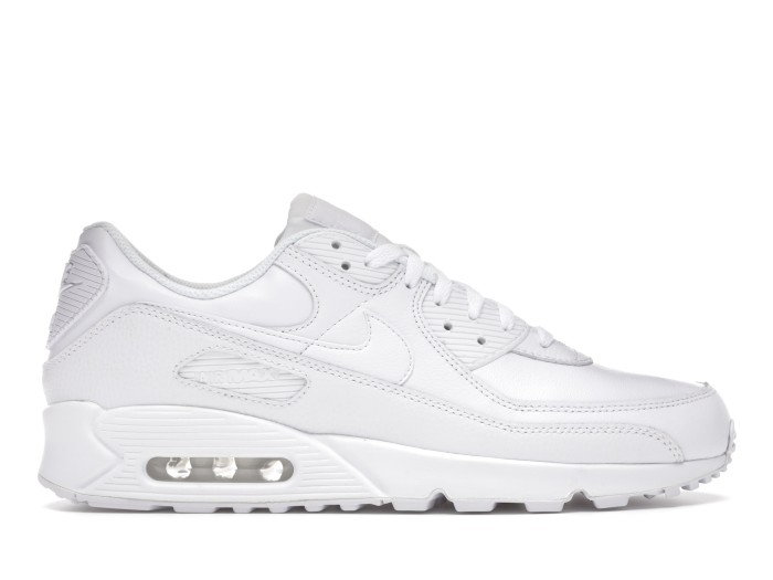Nike Air Max 90 Leather Triple White (2020)