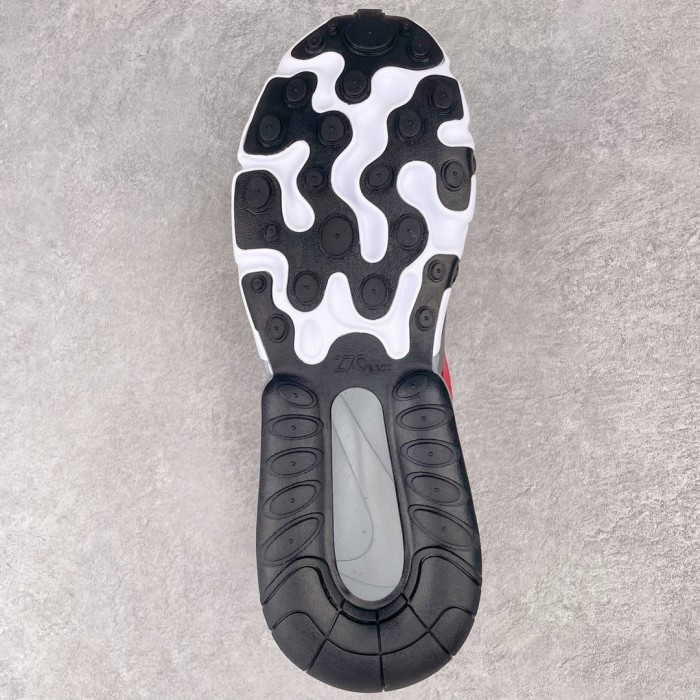 Nike Air Max 270 React Black Iron Grey University Red