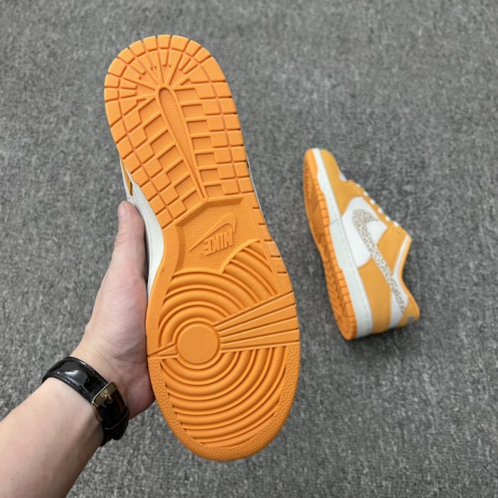 Nike Dunk Low AS Safari Swoosh Kumquat