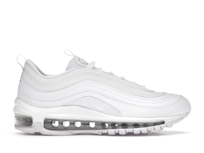 Nike Air Max 97 White Metallic Silver (GS)
