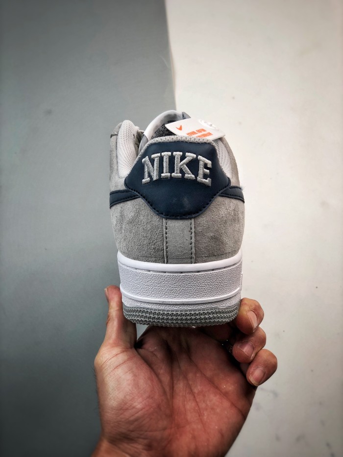 Nike Air Force 1 Low '07 Light Smoke Grey Midnight Navy