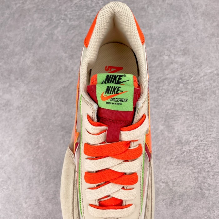 Nike LD Waffle sacai CLOT Kiss of Death Net Orange Blaze