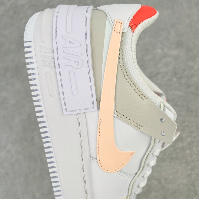 Nike Air Force 1 Low Shadow White Bright Mango (Women's)
