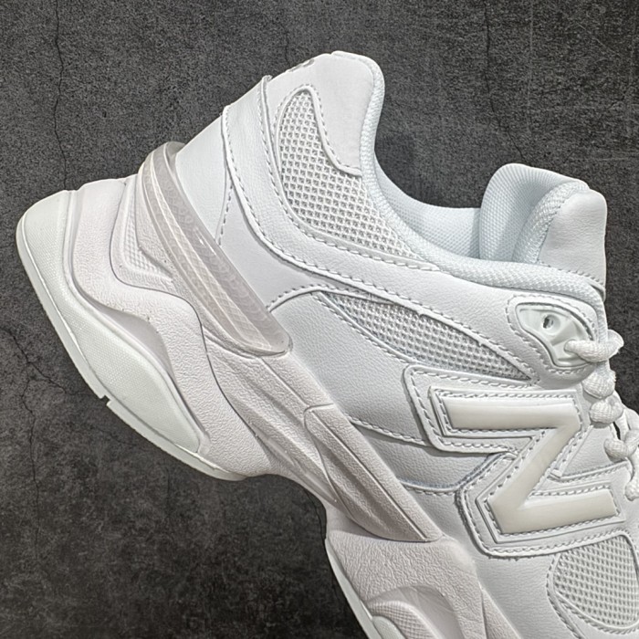 New Balance 9060 Triple White