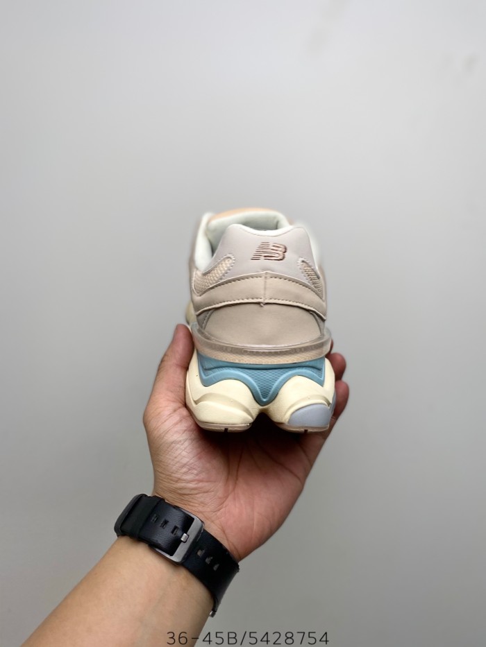 New Balance 9060 Ivory Cream Pink Sand