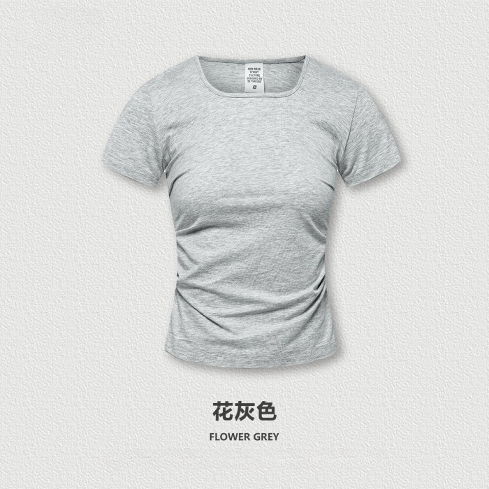 Women T-shirt 3 colors Customized logo