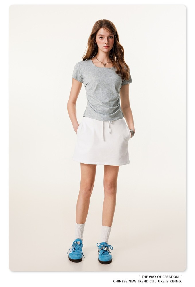 Women T-shirt 3 colors Customized logo