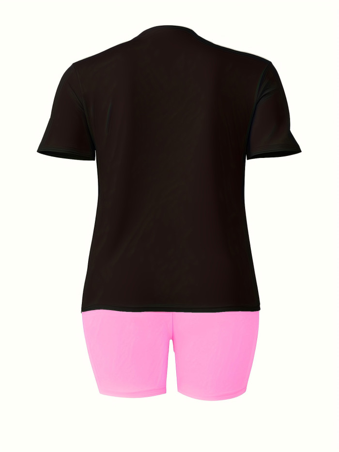 Women's Casual Short Sleeve T-Shirt - Round Neck Summer Top with Bold  NEW YORK  Letter Print, Breathable White Tee for Casual Attire, Machine Washable, Ladies T Shirts, Comfortable Clothing, Relaxed Fit Shirt, Smooth Texture