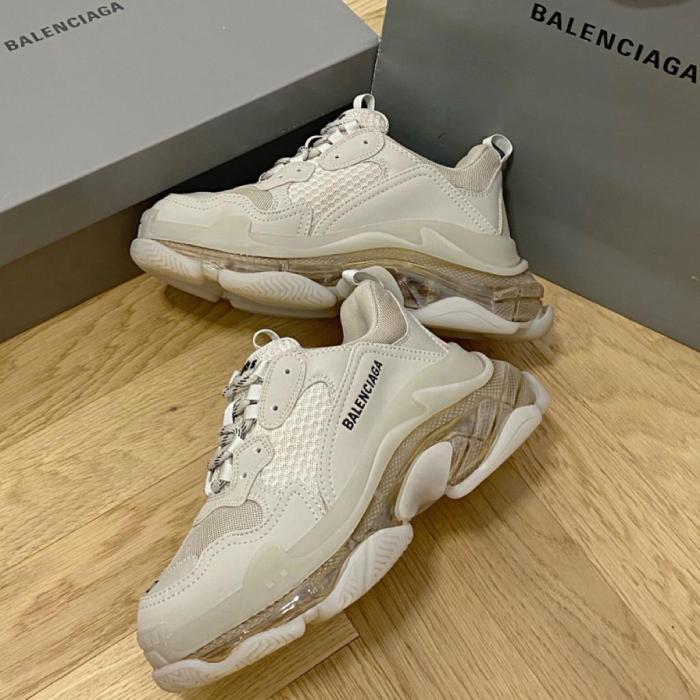 Balenciaga Triple S Clear Sole Off White