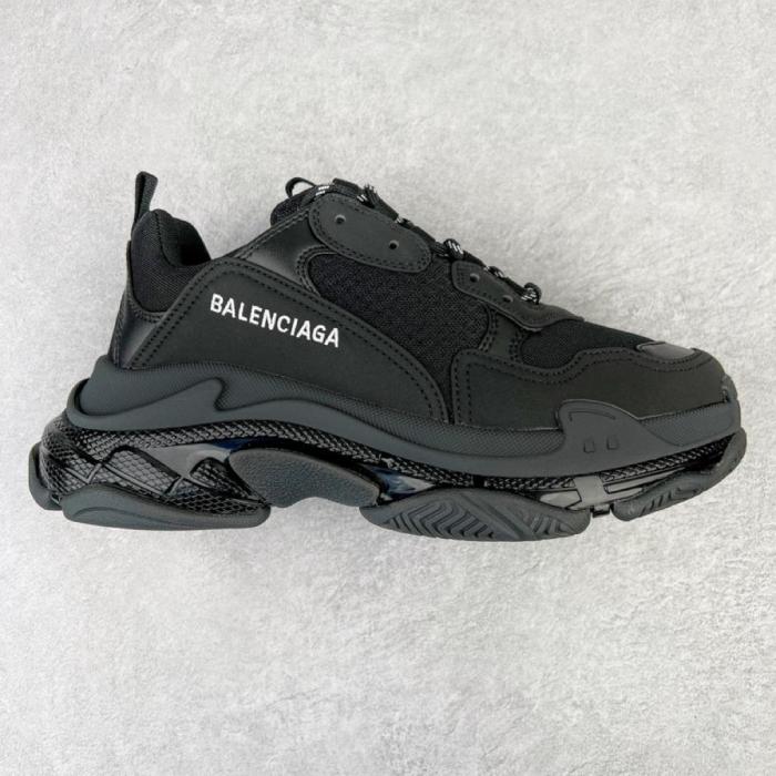 Balenciaga Triple S Clear Sole Black