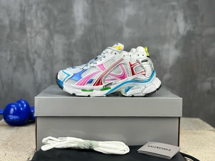 Balenciaga Runner White Multicolor