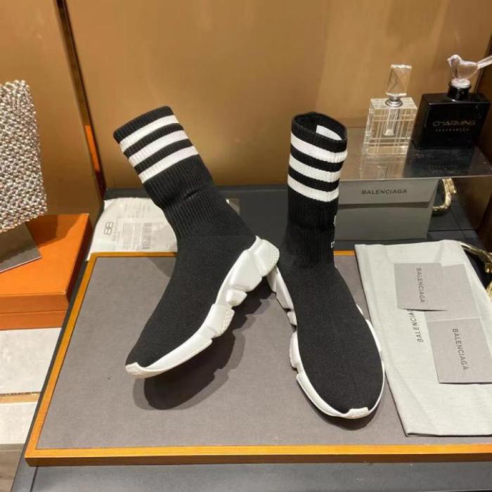 Balenciaga x adidas Speed Trainer Black White