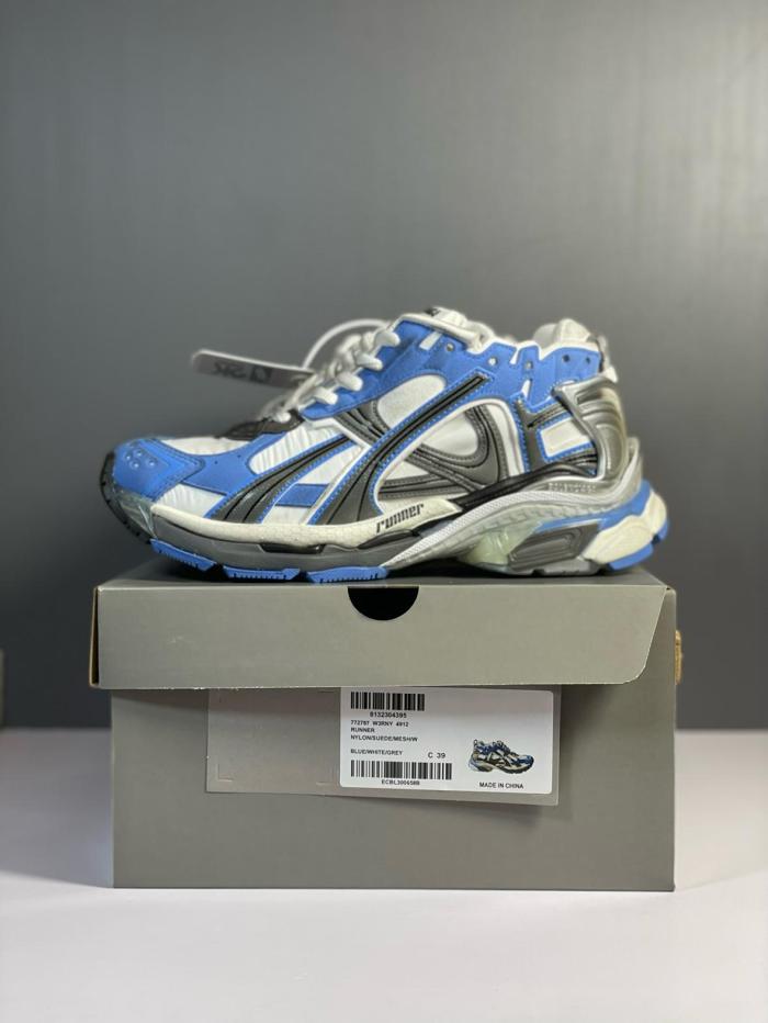 Balenciaga Runner Blue White Grey