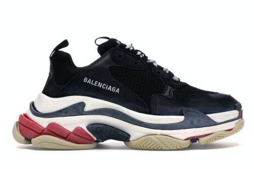 Balenciaga Triple S Black White Red (2018 Reissue)