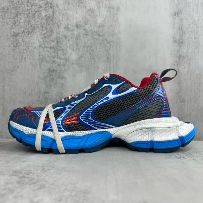 Balenciaga 3XL Low-Top Chunky Sneakers Men's Blue