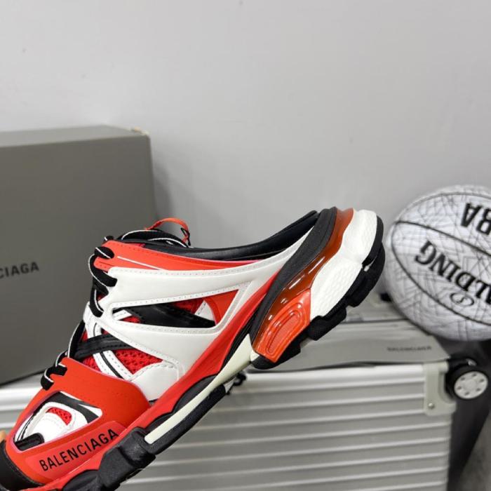 Balenciaga Track Mule Red White