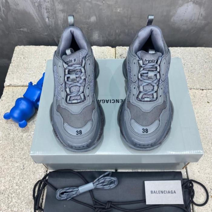 Balenciaga Triple S Clear Sole Deep Blue