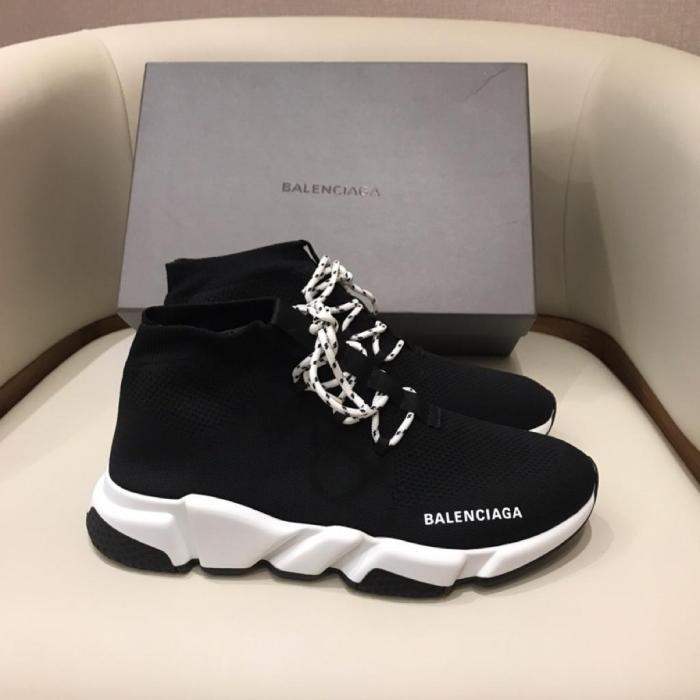 Balenciaga Speed Lace Up Black