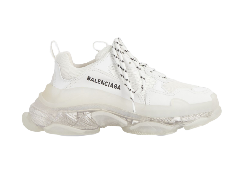 Balenciaga Triple S Clear Sole White