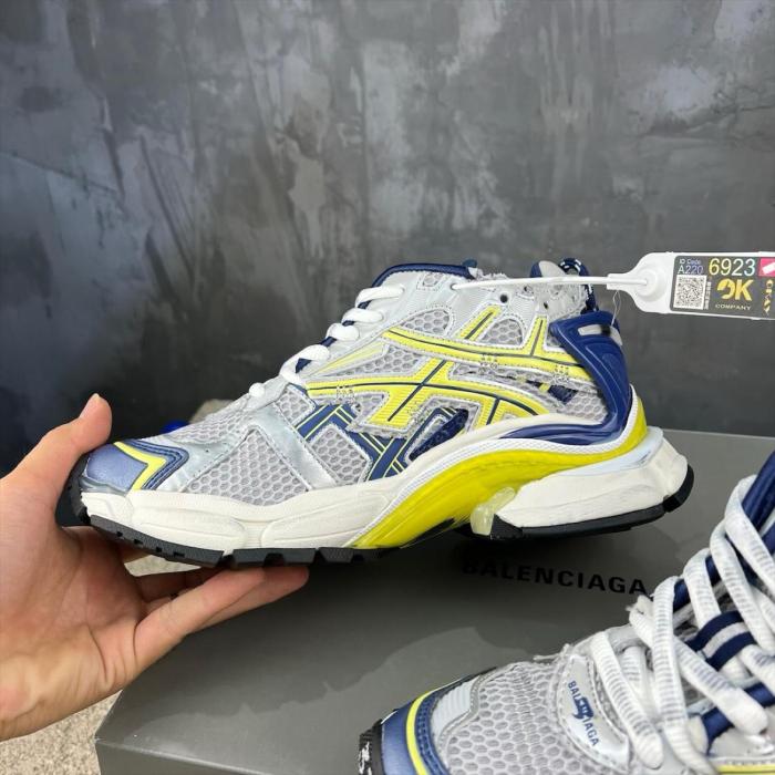 Balenciaga Runner White Blue Yellow Grey Black