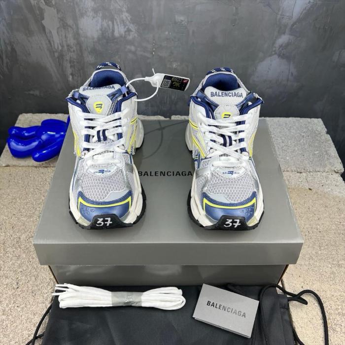 Balenciaga Runner White Blue Yellow Grey Black