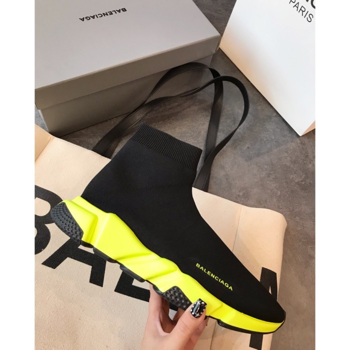 Balenciaga Speed Trainer Black Yellow