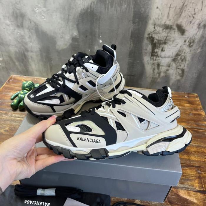 Balenciaga Track Beige Black