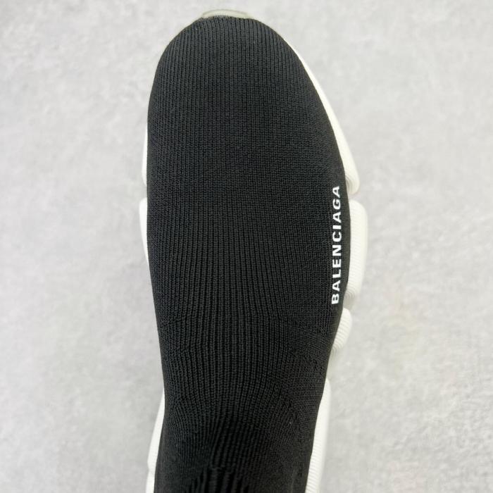 Balenciaga Speed 2.0 Black Transparent Sole