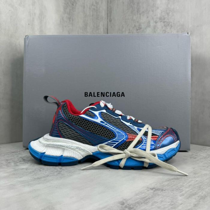 Balenciaga 3XL Low-Top Chunky Sneakers Men's Blue