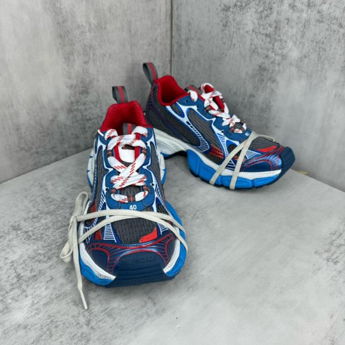 Balenciaga 3XL Low-Top Chunky Sneakers Men's Blue