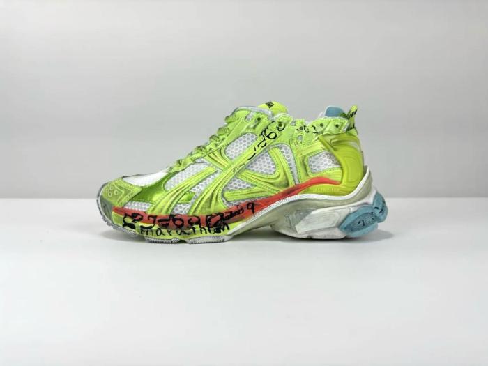 Balenciaga Runner Low Top Casual Shoes Men's Green
