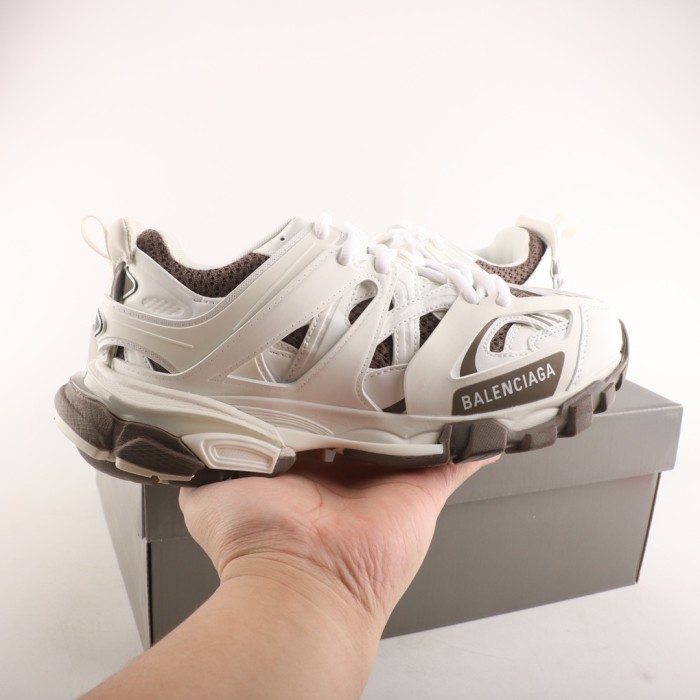 Balenciaga Track 1.0 Sneakers 'White Brown'
