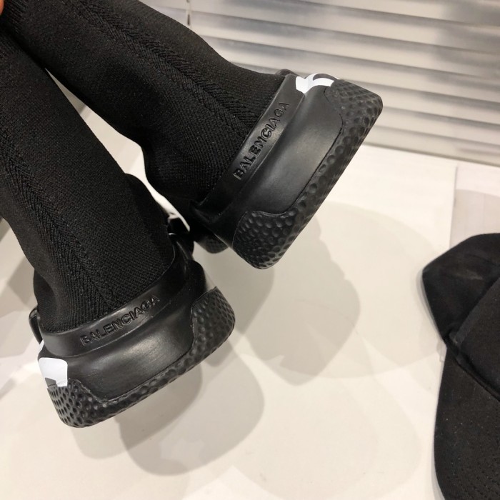 Balenciaga Speed Graffiti Trainers Black