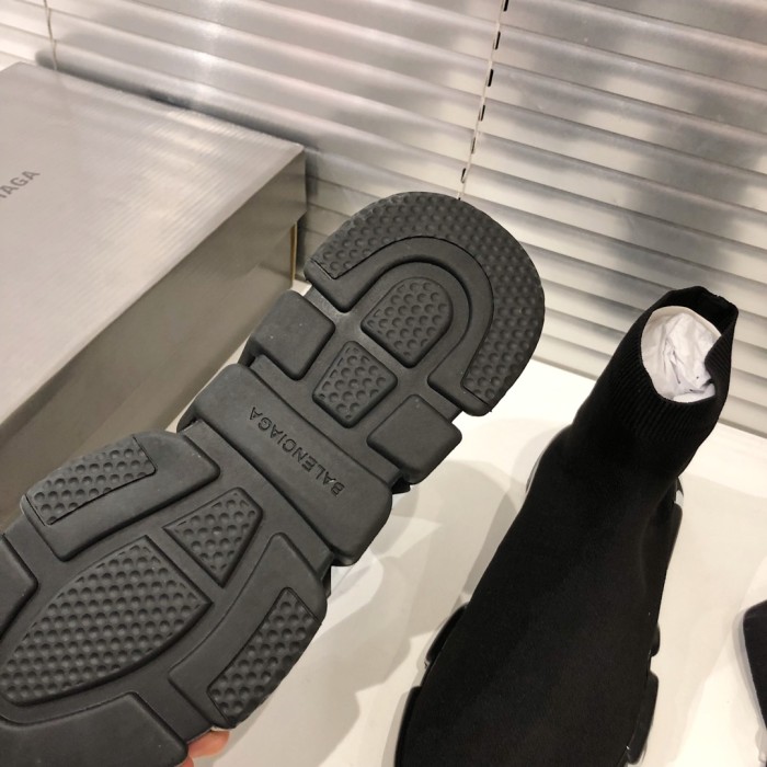 Balenciaga Speed Graffiti Trainers Black