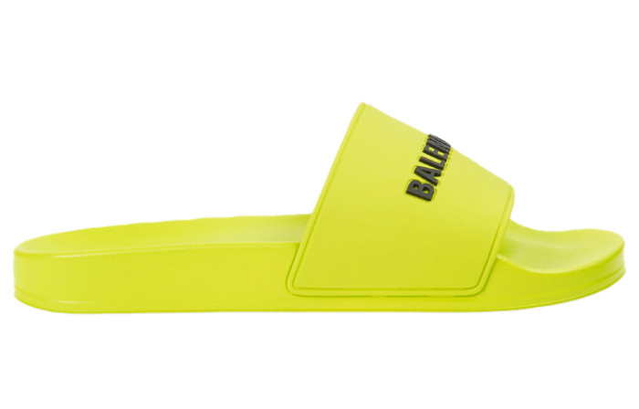 Balenciaga Pool Slide Lime