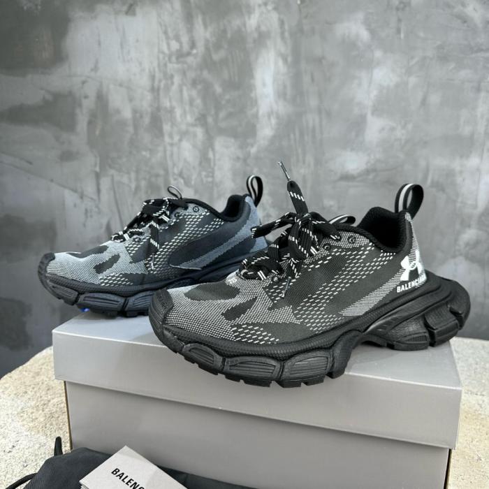 Under Armour X Balenciaga 3XL Low-Top Casual Shoes Men's Black