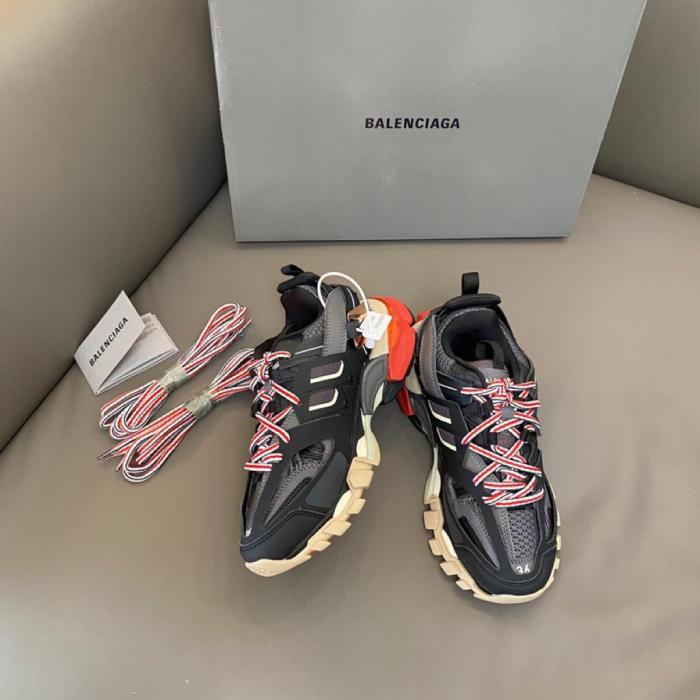 Balenciaga Track Black Grey Red