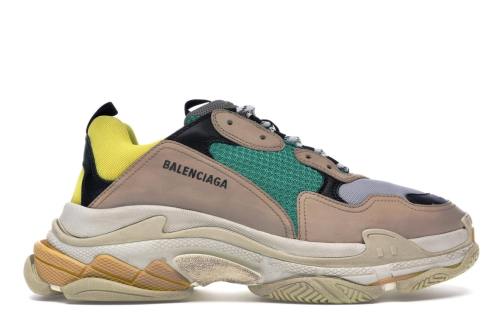Balenciaga Triple S Beige Green Yellow (2018 Reissue)