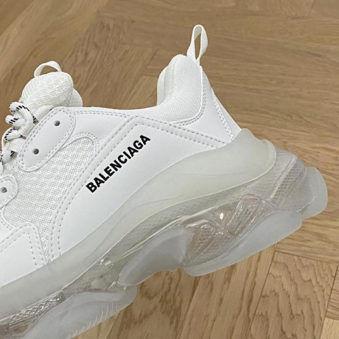 Balenciaga Triple S Clear Sole White