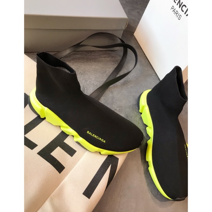 Balenciaga Speed Trainer Black Yellow
