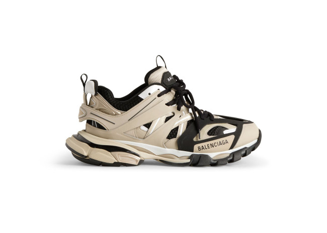 Balenciaga Track Beige Black