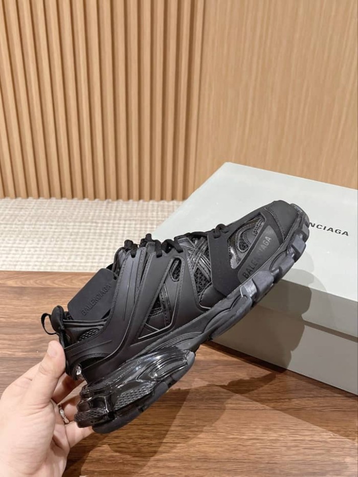 Balenciaga Track Clear Sole Black