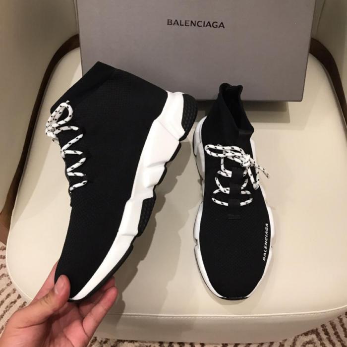 Balenciaga Speed Lace Up Black